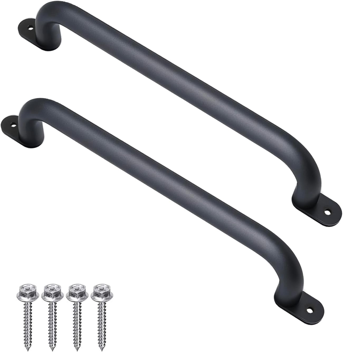 Safety Railing Boots 17 Inch Black Playground Accessories Safety Handles Set of 2 - Outdoor ...