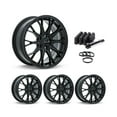 17 inch black rims set of 4