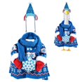 thumbnail image 1 of 17 Inch Christmas Porch Goose Costume, Fuzzy Goose Outfit with Shawl & Bow Headband, Holiday Clothes for Lawn Goose Statue, Front Porch, Yard & Patio Decor, 1 of 6