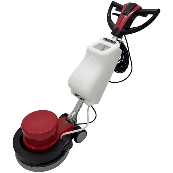 17 Inch Floor Scrubber Buffer Polisher Floor Grinder Carpet Cleaning Machine with 3.17 Gal Tank 110V