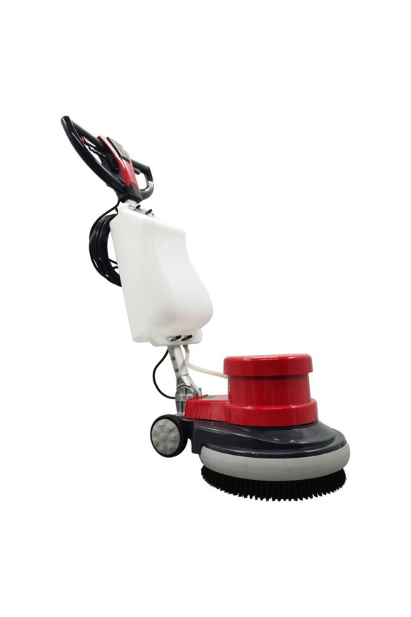 17 Inch Floor Scrubber Buffer Polisher Multi-Functional Carpet Cleaning Polishing Machine 110V with 3.17 Gal Water Tank