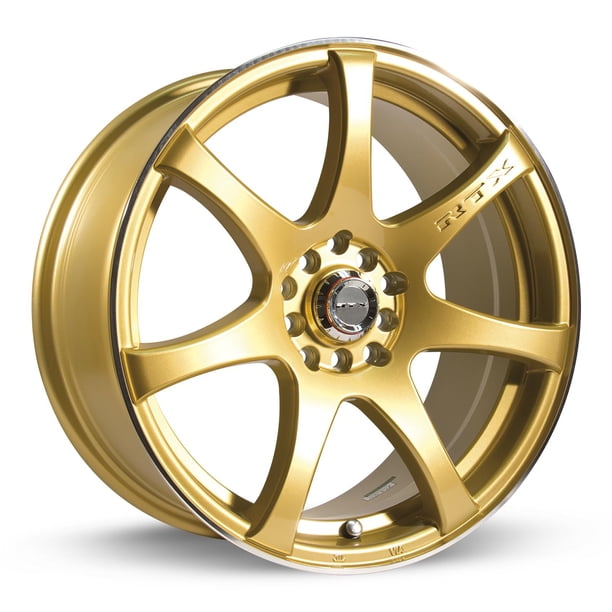 17 Inch Gold Alloy Wheel Rim for Scion tC, RTX 81131 17x7.5 5x100 5Lug ...