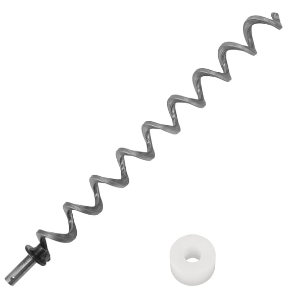 17 Inch Igniter Auger Shaft Push Rod and Auger Brushing for Traeger Pro 22, Lil Tex Elite 22, Eastwood 22, Screw Feed Motor Shaft Replacement Parts