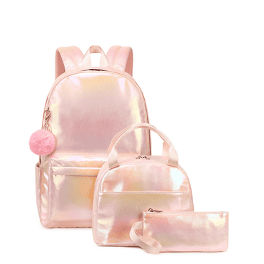 Girls School Backpacks Lunch Bag and Pencil Case , Lightweight 17 inch ...