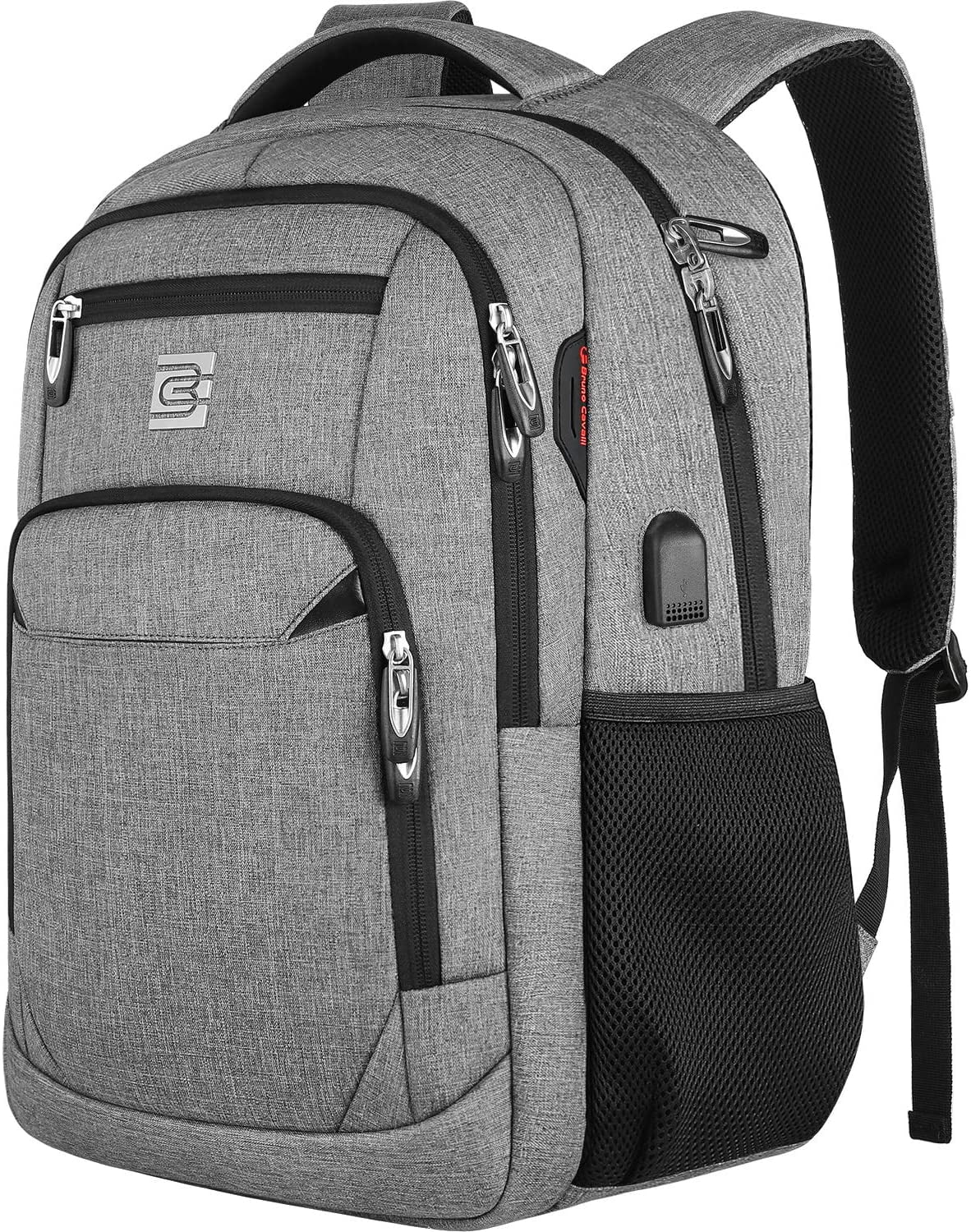 brickhouse slim anti theft rfid checkpoint friendly 17 laptop backpack hk Business for Men, & Expandable Backpack for Inch for added convenience CAESAR: Anti-Theft Hardshell Laptop Backpack