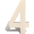 thumbnail image 1 of 17 Inch Large Wooden Letters O Blank Unfinished Wood Letters Numbers Sign A-Z Alphabet Cutouts Paintable Wooden Letters for Home Wall Decor Birthday Wedding Party Classroom Nursery Decor (O), 1 of 10