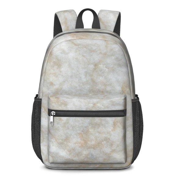 17 Inch Lightweight Backpack,PVC Waterproof Oxford Fabric, Ergonomically Designed, with Large Capacity, Aqua Blue Watercolor