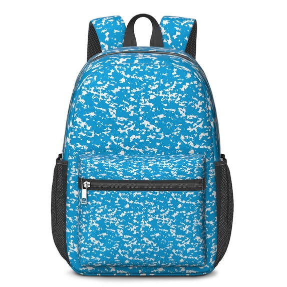 17 Inch Lightweight Backpack,PVC Waterproof Oxford Fabric, Ergonomically Designed, with Large Capacity, Camouflage Print