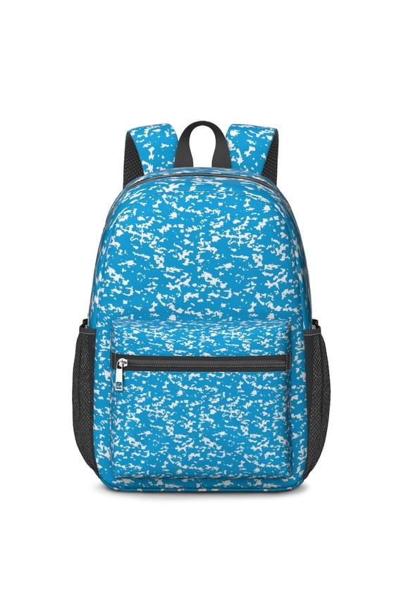 17 Inch Lightweight Backpack,PVC Waterproof Oxford Fabric, Ergonomically Designed, with Large Capacity, Camouflage Print