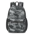 thumbnail image 1 of 17 Inch Lightweight Backpack,PVC Waterproof Oxford Fabric, Ergonomically Designed, with Large Capacity, Camouflage Print, 1 of 5