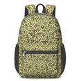 thumbnail image 1 of 17 Inch Lightweight Backpack,PVC Waterproof Oxford Fabric, Ergonomically Designed, with Large Capacity, Camouflage Print, 1 of 5
