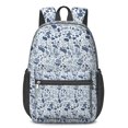thumbnail image 1 of 17 Inch Lightweight Backpack,PVC Waterproof Oxford Fabric, Ergonomically Designed, with Large Capacity, Camouflage Print, 1 of 5