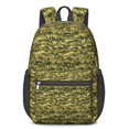 thumbnail image 1 of 17 Inch Lightweight Backpack,PVC Waterproof Oxford Fabric, Ergonomically Designed, with Large Capacity, Camouflage Print, 1 of 5