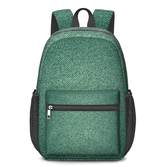 17 Inch Lightweight Backpack,PVC Waterproof Oxford Fabric, Ergonomically Designed, with Large Capacity, Denim Cowboy Jean Style
