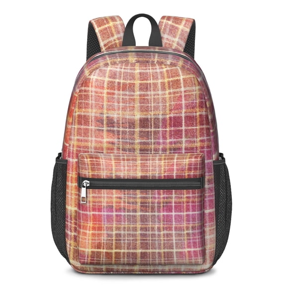 17 Inch Lightweight Backpack,PVC Waterproof Oxford Fabric, Ergonomically Designed, with Large Capacity, Denim Cowboy Jean Style