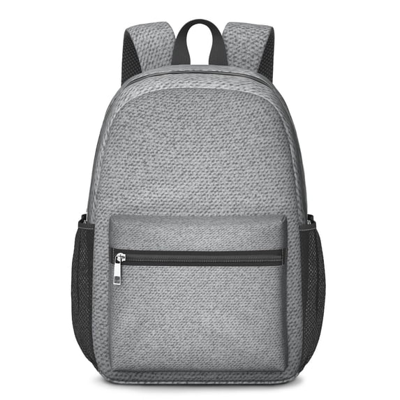 17 Inch Lightweight Backpack,PVC Waterproof Oxford Fabric, Ergonomically Designed, with Large Capacity, Denim Cowboy Jean Style