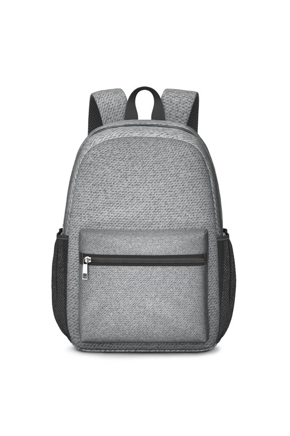 17 Inch Lightweight Backpack,PVC Waterproof Oxford Fabric, Ergonomically Designed, with Large Capacity, Denim Cowboy Jean Style