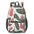 thumbnail image 1 of 17 Inch Lightweight Backpack,PVC Waterproof Oxford Fabric, Ergonomically Designed, with Large Capacity, Exotic Jungle Aesthetic, 1 of 5