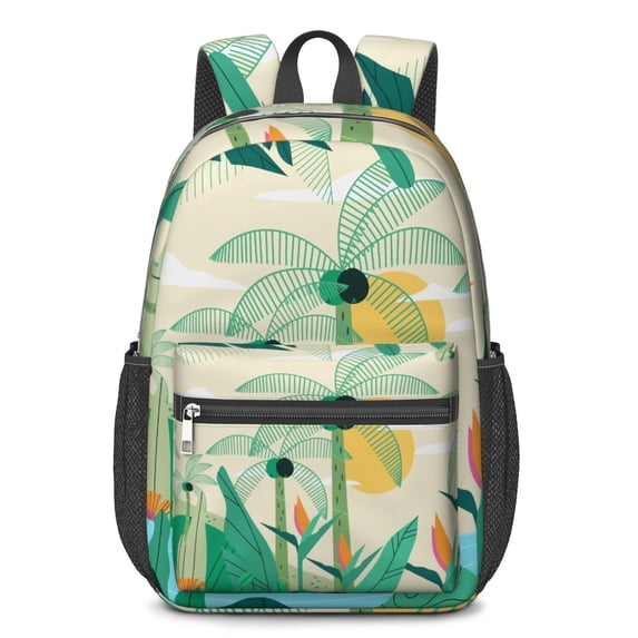 17 Inch Lightweight Backpack,PVC Waterproof Oxford Fabric ...