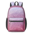 thumbnail image 1 of 17 Inch Lightweight Backpack,PVC Waterproof Oxford Fabric, Ergonomically Designed, with Large Capacity, Frozen Aesthetic Pattern, 1 of 5