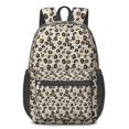 thumbnail image 1 of 17 Inch Lightweight Backpack,PVC Waterproof Oxford Fabric, Ergonomically Designed, with Large Capacity, Leopard Animal Pattern, 1 of 5