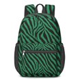 thumbnail image 1 of 17 Inch Lightweight Backpack,PVC Waterproof Oxford Fabric, Ergonomically Designed, with Large Capacity, Leopard Animal Print, 1 of 5