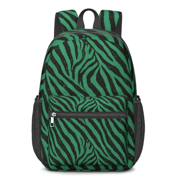 17 Inch Lightweight Backpack,PVC Waterproof Oxford Fabric, Ergonomically Designed, with Large Capacity, Leopard Animal Print