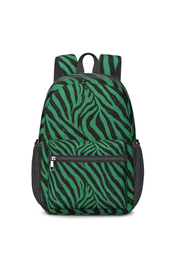 17 Inch Lightweight Backpack,PVC Waterproof Oxford Fabric, Ergonomically Designed, with Large Capacity, Leopard Animal Print