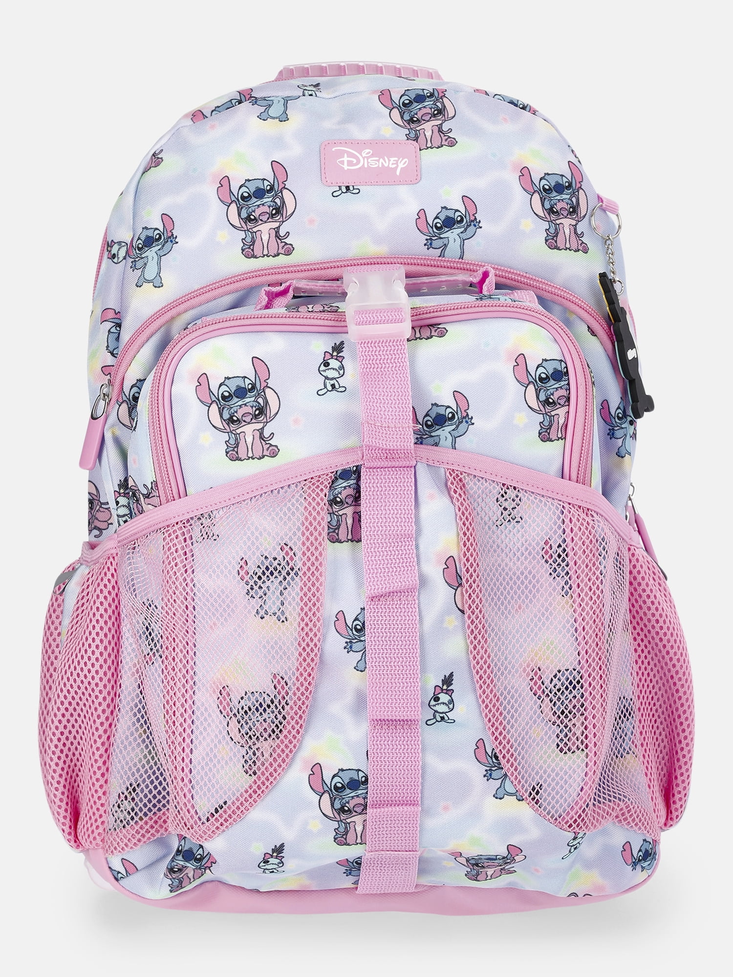 Disney Lilo and Stitch Kids Unisex 17" Modern Backpack Set, Blue