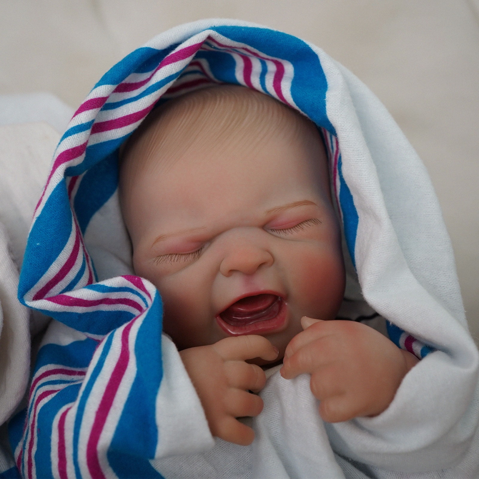 17 Inch Rebirth Baby Doll Realistic Sleeping Boy Newborn Toddler Baby ...