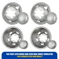 thumbnail image 1 of 17 inch Set of 4 Dually Wheel Simulators Fit for 2003-2018 Dodge Ram 3500 Bolt on Truck Stainless Material, 1 of 8