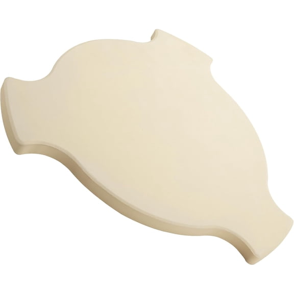 17 Inch Smoking Stone for Akorn Kamado Grill, Cordierite Heat Deflector Pizza Stone for Charcoal Smoker, Thermal Shock Resistant Heat Diffuser Plate, Compare to Char-Griller 6201