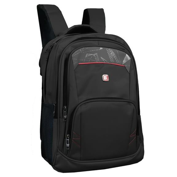17-Inch Tech-Ready Laptop Backpack – Water-Resistant, Travel & School Companion with Airflow Comfort & Multi-Storage Design