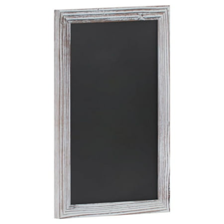 Alamont Home - Canterbury 11"W x 0.75"D x 17"H Magnetic Wall Mounted Chalkboard - White Washed