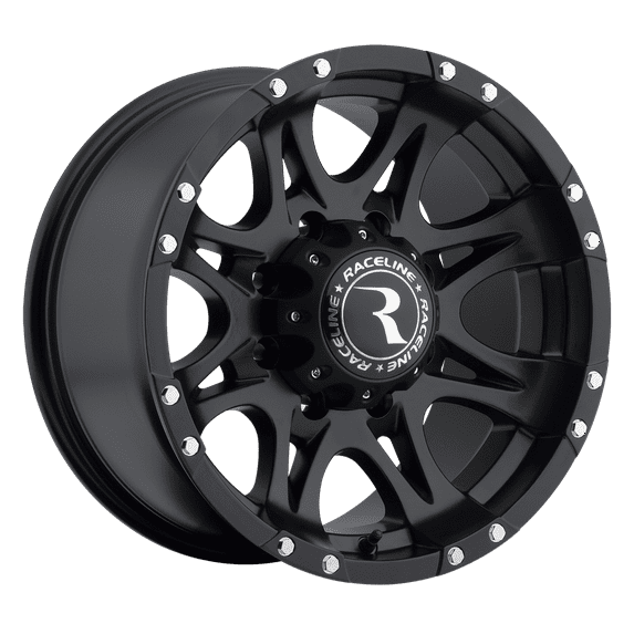 17" Inch Wheel Rim 6X5.5 0mm Raceline 981 RAPTOR BLACK
