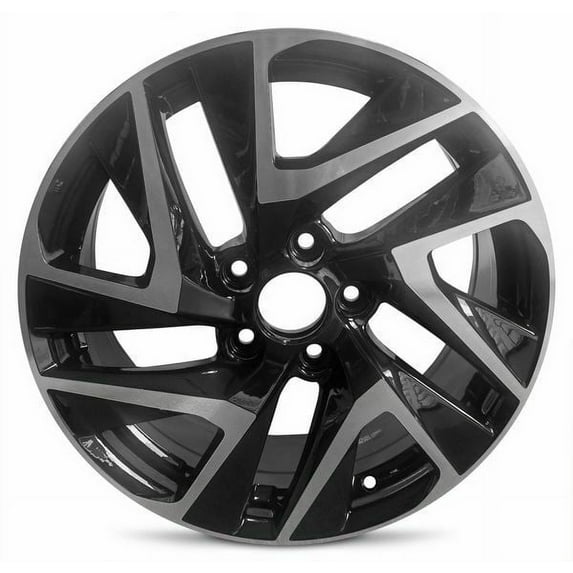 17 Inch Wheel for 2015-2016 Honda CRV 5 Lug Black Aluminum Rim