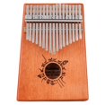 thumbnail image 1 of 17 Key Kalimba Thumb Piano | Beginner-Friendly Portable Finger Piano Instrument for Practice, Travel, Home Learning | Includes Study Guide & Easy-to-Play Design, 1 of 3
