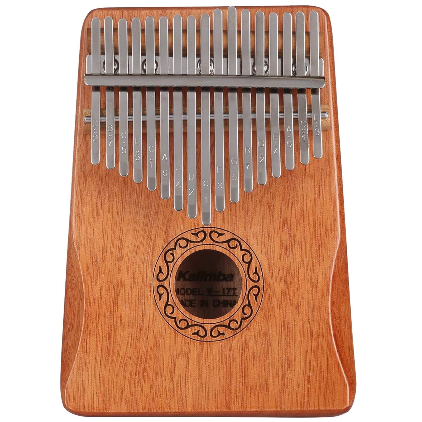 17 Key Kalimba Thumb Piano | Beginner-Friendly Portable Finger Piano ...