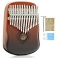 thumbnail image 1 of 17 Key Kalimba Thumb Piano, Portable Finger Piano Kalimba Musical Instrument for Kids Adults Beginners Music Enthusiasts, 1 of 7