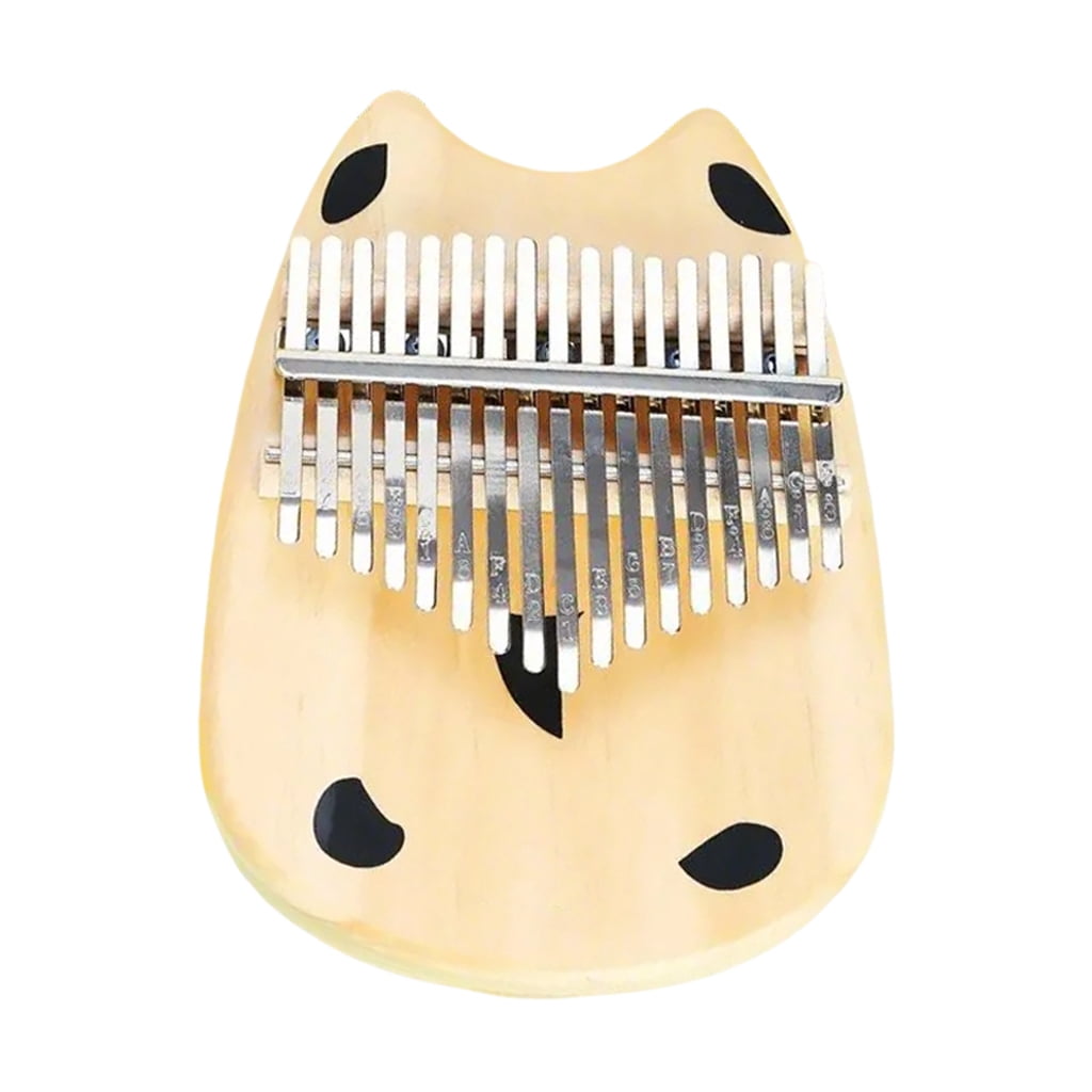 17 Keys Wood Kalimba Mini Finger Piano Music Gifts for Kids Adults Beginners