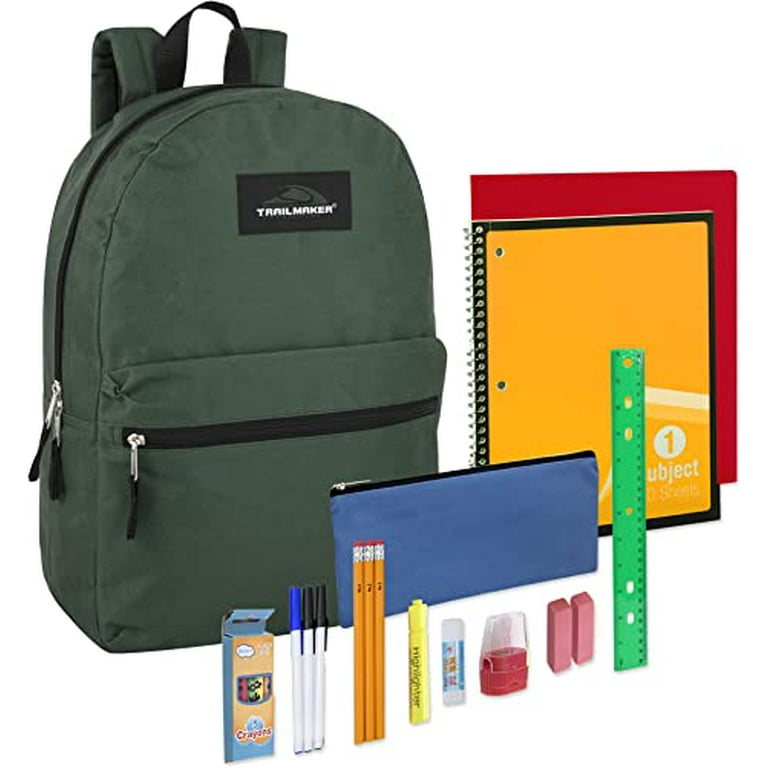 Bulk Elementary School Supply Kits, 12 Packs of 45 Piece Wholesale School  Supplies for Kids Includes Folders Notebooks Pencils Pens and Much More!