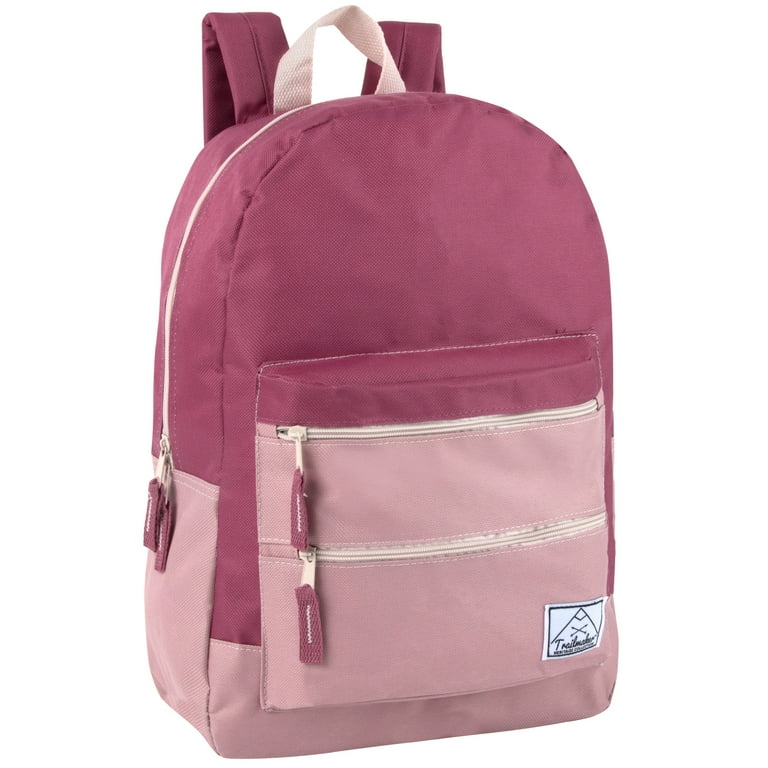 Trail Maker Multi Pocket Multicolor Backpack with Adjustable Padded Straps