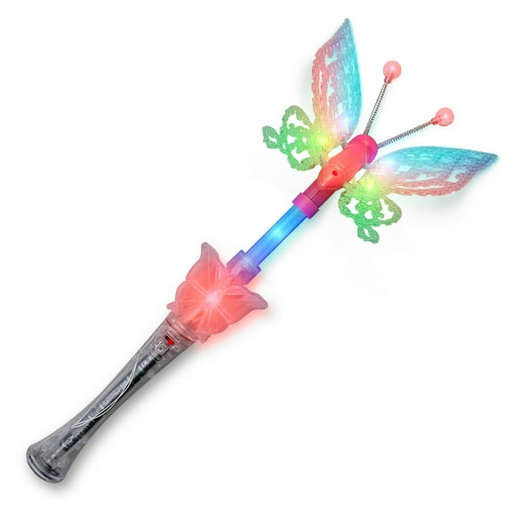 17" Light-Up Musical Butterfly Wand