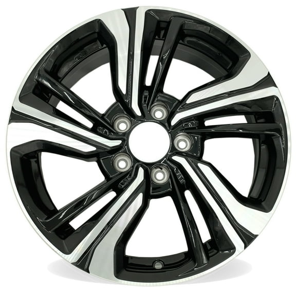 17 NEW Single 17X7 Machined Black Wheel for Honda Civic 2016-2021 OE Style Replacement Rim