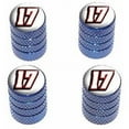 thumbnail image 1 of 17 Number Seventeen Tire Rim Wheel Aluminum Valve Stem Caps, Multiple Colors, 1 of 1