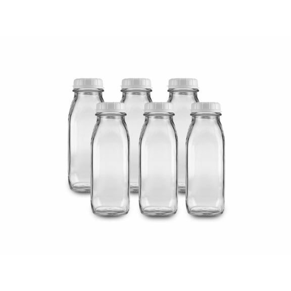 17 Oz Glass Water Bottle Virtually Unbreakable with Thick Sides