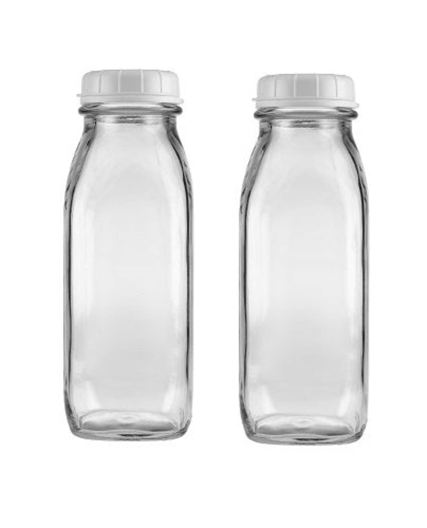 17 Oz Glass Water Bottle Virtually Unbreakable with Thick Sides