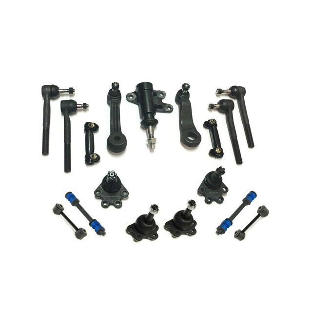 17 Pc Steering Kit Rear & Front Sway Bar Links Tie Rod Ends Upper
