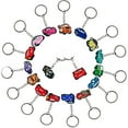 thumbnail image 1 of 17 Pcs Keychain Cars Party Favor Cute McQueen Keychain Kids Birthday Party Favor Keychain Backpack Keychain School Carnival Rewards Decoration Supplies, 1 of 4
