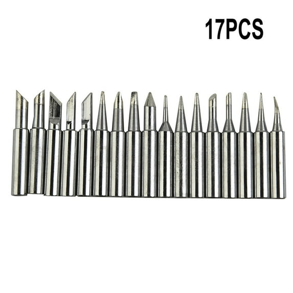 17 Pcs Lead-Free Soldering Iron Tip 900M-T For HAKKO 936 YIHUA Soldering-Station